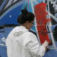 Graffitiworkshop im Jugendzentrum „Auf der Höhe“